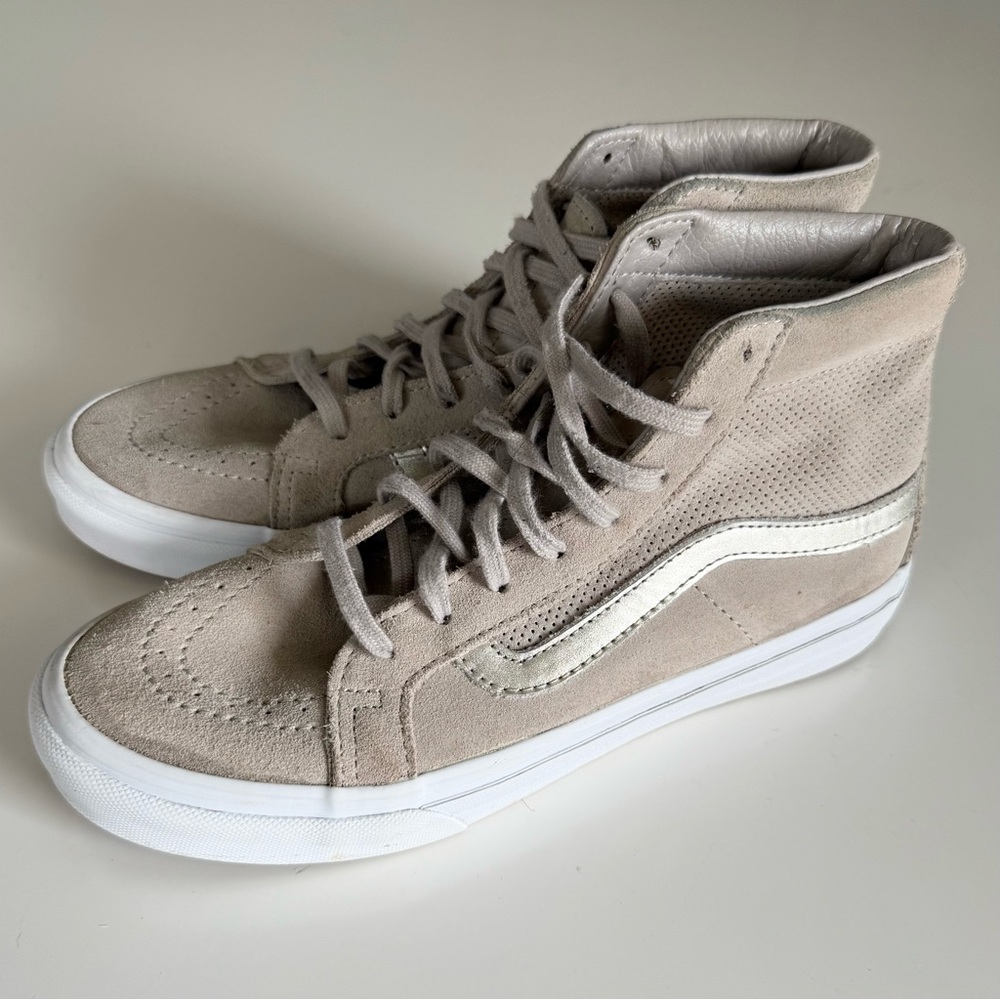 Vans Sk8-Hi Slim Cutout suede sneakers